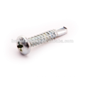 self drilling srew,Zinc-plated Self Drilling Phillps Pan Head Screw,phillps pan head self drilling screw